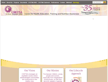 Tablet Screenshot of chetnaindia.org